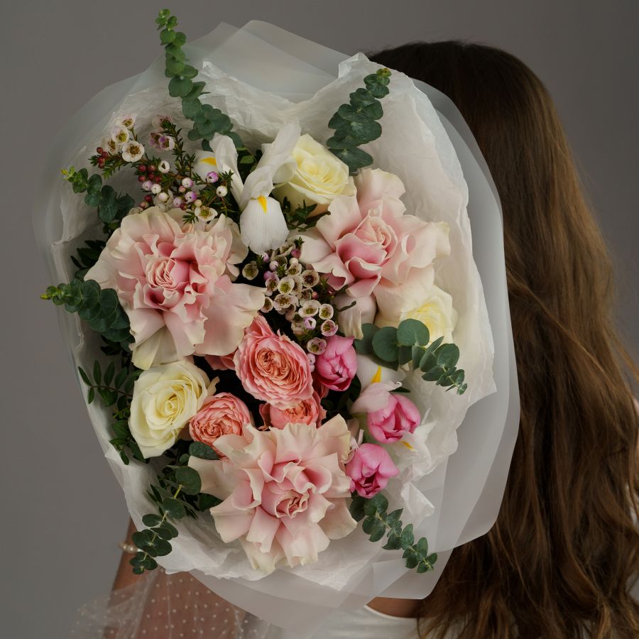 Букет "Розовый жемчуг"