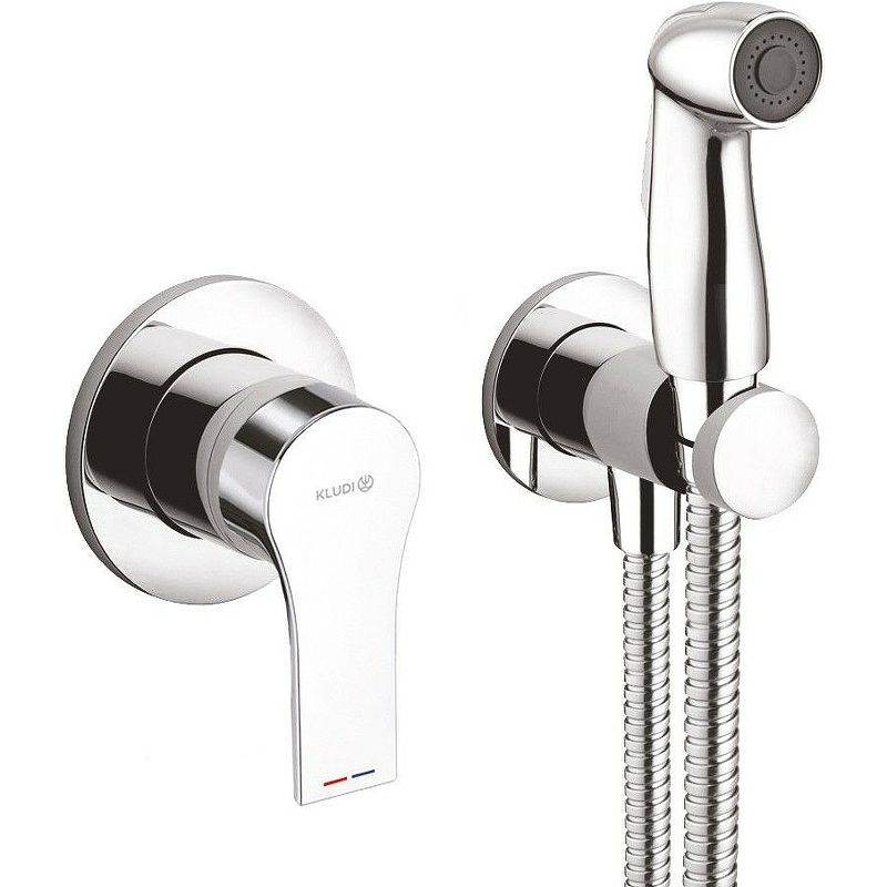 Гигиенический набор KLUDI ZENTA SL комплект, хром 489990565