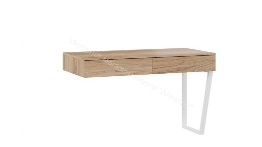 Стол письменный с ящиками «Порто» - ТД-393.15.02 Белый, Яблоня Беллуно