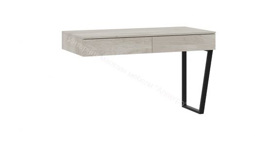 Стол письменный с ящиками «Порто» - ТД-393.15.02 Графит, Баттл Рок