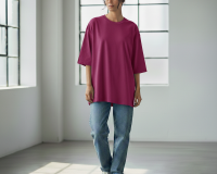 Футболка oversize арт. 826 [фуксия]