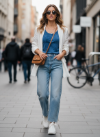 Майка женская арт. 821 [синий]