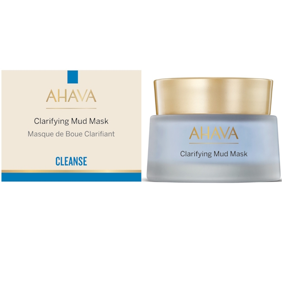 Очищающая детокс-маска для лица Ahava Mineral Mud Masks, 50 мл -упаковка, баночка