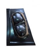 Заготовки под наколенники с 2-мя щитками глянцевые. Серия "Оникс"