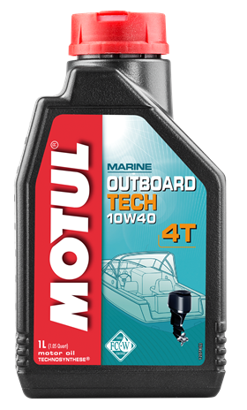 MOTUL Outboard Tech 4T 10W-40, 1л