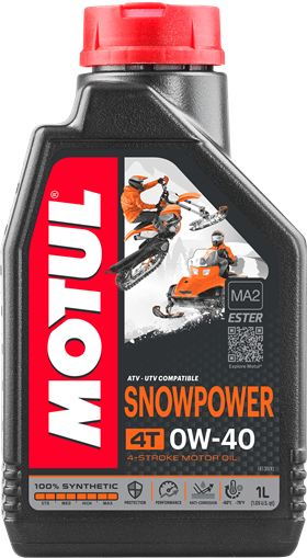 MOTUL SnowPower 4T 0W-40, 1л