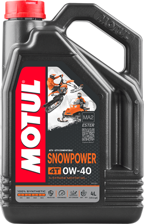 MOTUL SnowPower 4T 0W-40, 4л