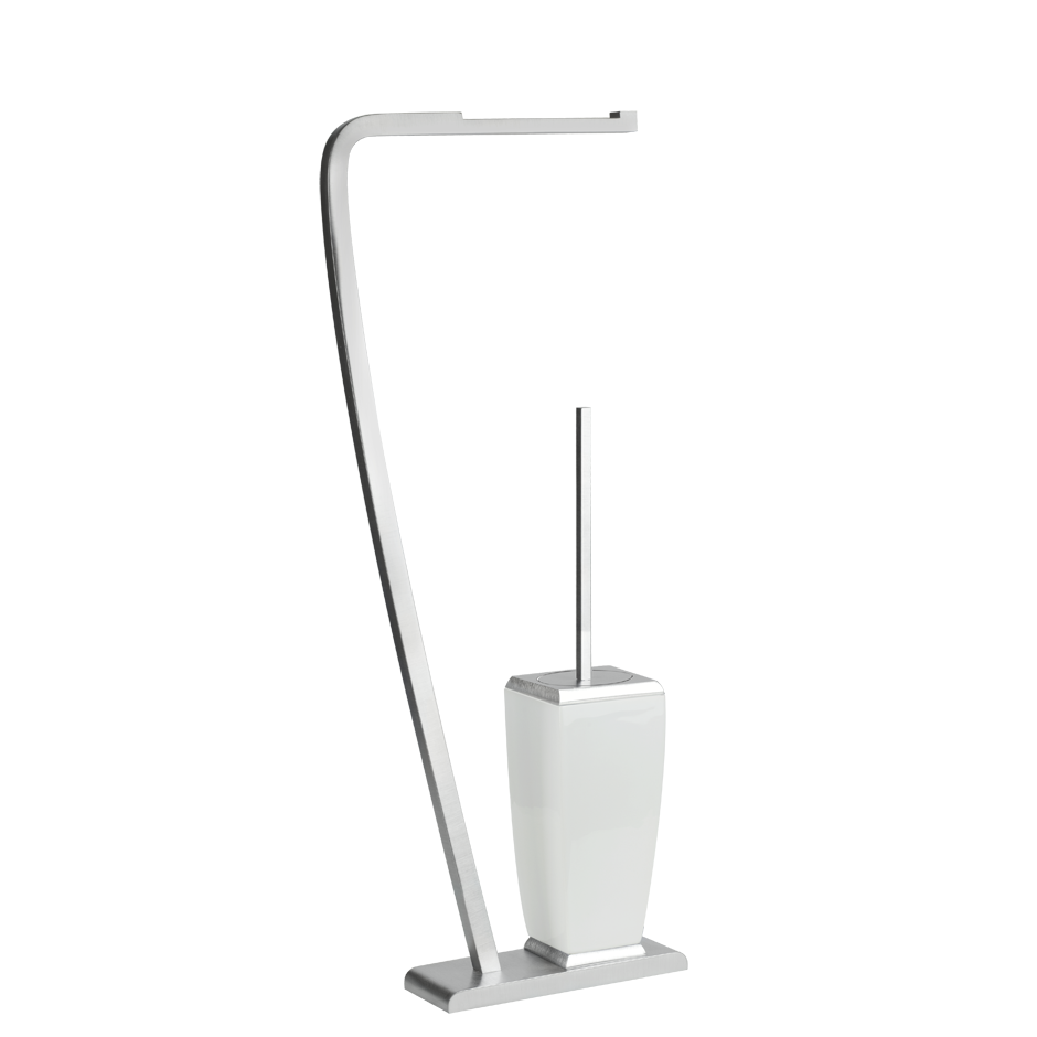 Изображение Gessi Mimi Комплект: Держатель для туалетной бумаги + ёршик 33334