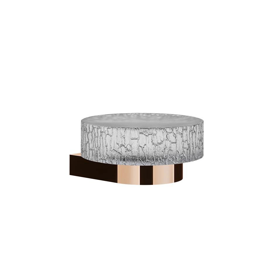 Изображение Мыльница Gessi Incastri Light Smoke 75401 настенная круглая