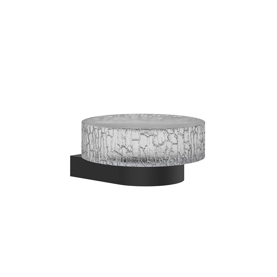 Мыльница Gessi Incastri Light Smoke 75401 настенная круглая ФОТО