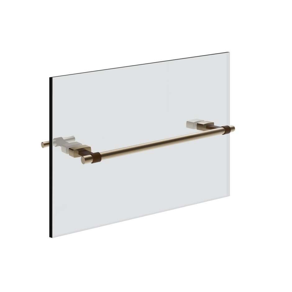 Полотенцедержатель Gessi Jacqueline 77511 30 см металлический для крепления на стекло ФОТО