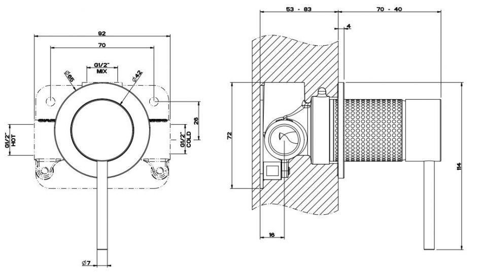 Смеситель Gessi Cesello для раковины 54419 ФОТО