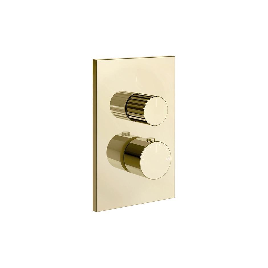 Смеситель для душа Gessi Incastri 75133 с термостатом на 1 позицию ФОТО