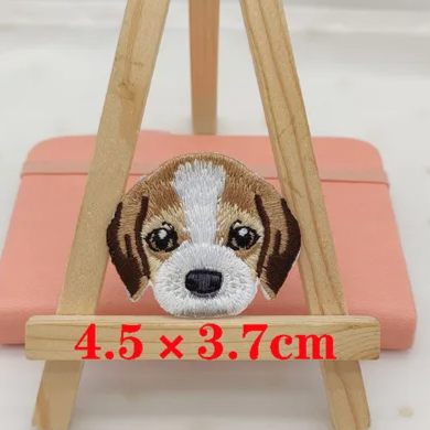 Термо-аппликация  Серия Щенки: БИГЛЬ 45х37 мм  (ZYL.4537)