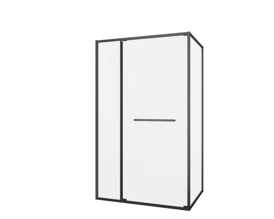 Душевой уголок Black & White S1180-1290GM