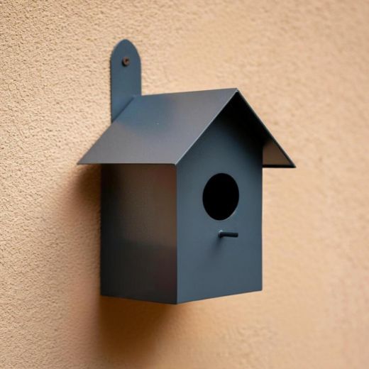 Домик настенный для птиц из металла Сашко