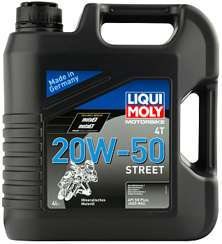 Liqui Moly Motorbike 4T Street 20W-50, 4л