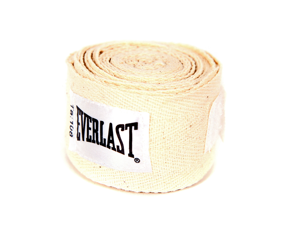 Бинты боксерские EVERLAST 3м 23 натур., артикул 4455NP