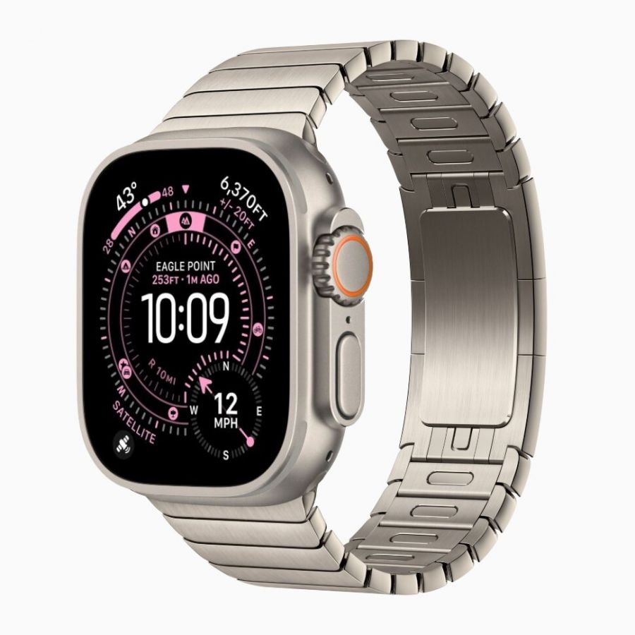 Часы Apple Watch Ultra 2 GPS + Cellular 49mm Natural Titanium Case with Natural Link Bracelet