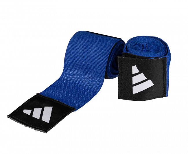 Бинт эластичный Adidas Boxing Pro Hand Wrap синий 4.5м, adiBP03S
