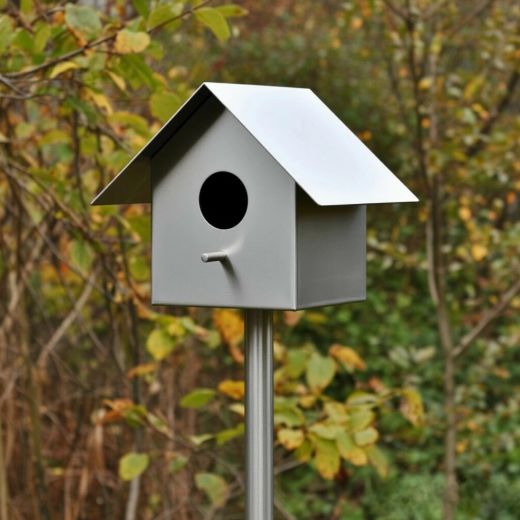 Домик для птиц из металла Лесник