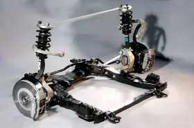 Измерение Высоты Кузова Относительно Колес на Автомобиле Варшавское шоссе 170Бс7