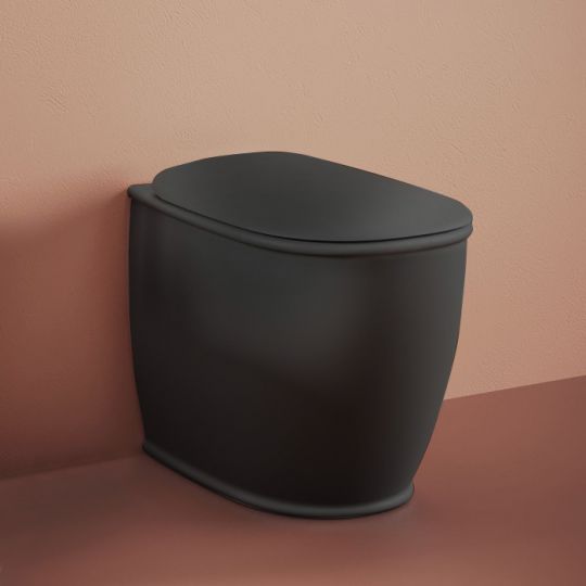 Подвесной унитаз Artceram Atelier ATV002 37х52 безободковый схема 4