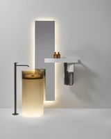 Напольная раковина Antonio Lupi Lavabi BREEZE 45х45 см с подсветкой и без схема 11 Напольная раковина Antonio Lupi Lavabi BREEZE 45х45 см с подсветкой и без схема 11