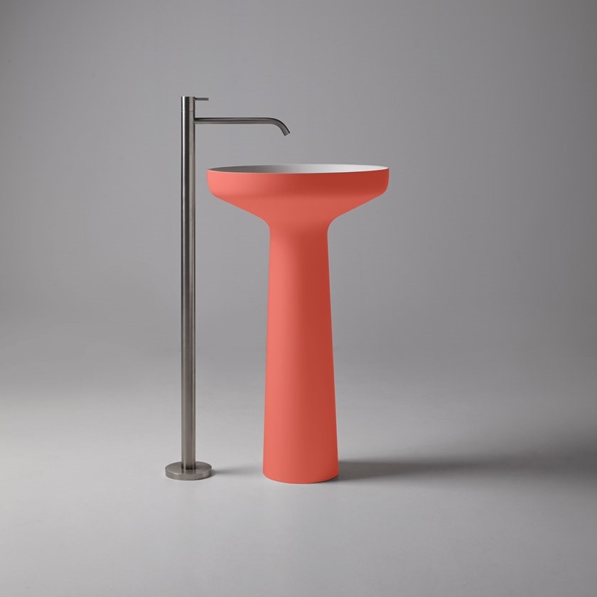 Напольная раковина Antonio Lupi Ago Ago85 50х50 ФОТО