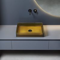 Накладная раковина Antonio Lupi Nabatei NBTR54C 54х40 см схема 1