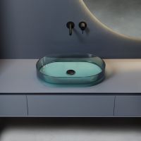 Накладная раковина Antonio Lupi Nabatei NBT060C 60х40 см схема 1