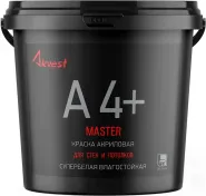 Краска Аквест- 4+ мастер супербелая.