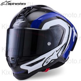 Шлем Alpinestars Supertech R10 Arius, синий