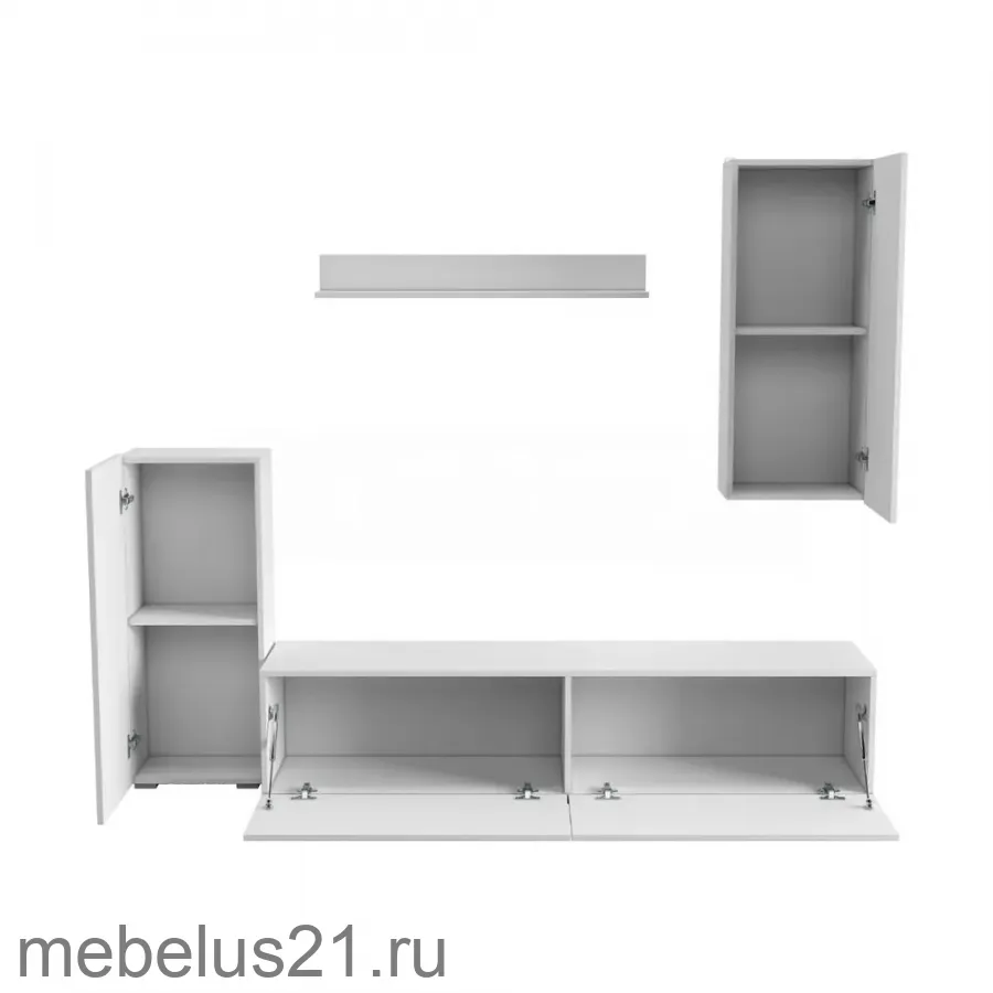 Гостиная Стельвия Крафт серый