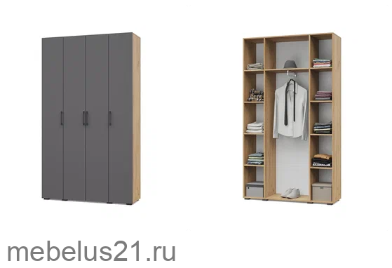 Шкаф 4-х дверный Карина К41
