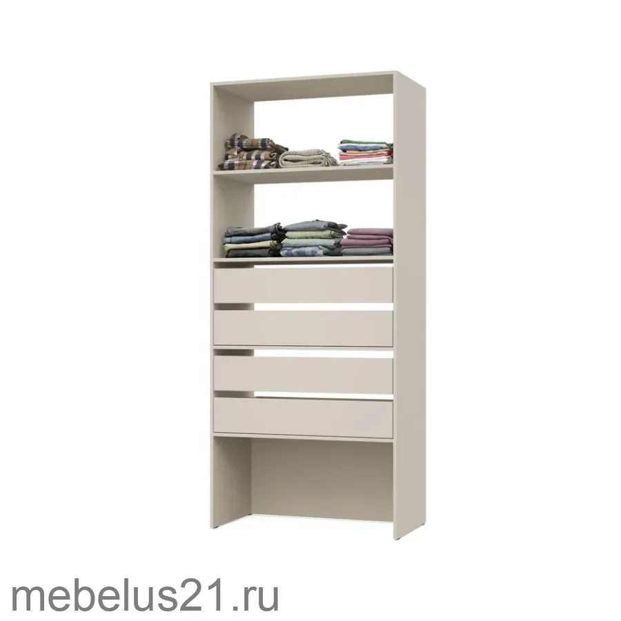 Стеллаж 900 с полками