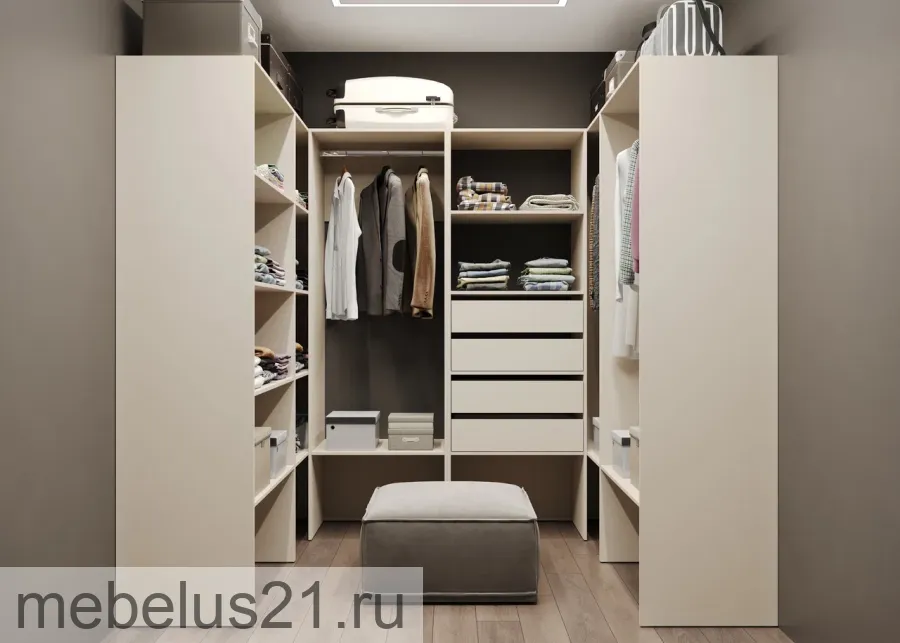 Стеллаж 900 с полками