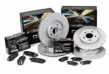 Диски тормозные DZK и колодки ДЗК, вкруг, на: EXEED RX, TXL и VX рест, Tiggo 9, JAECOO J8