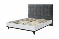 Кровать с мягкой спинкой 120