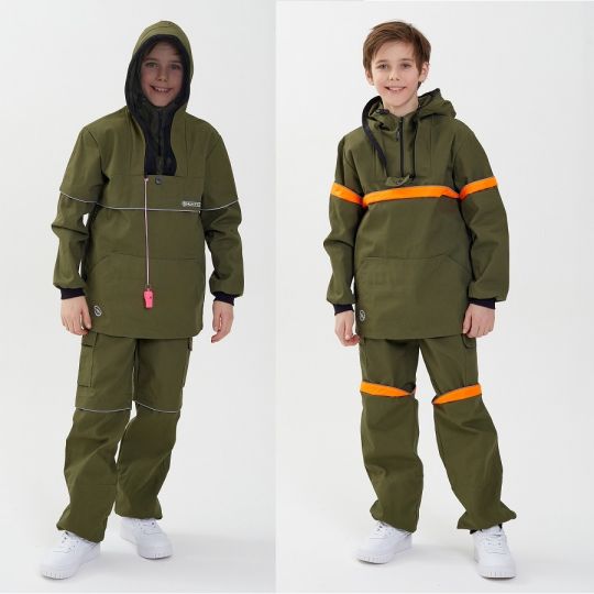 Костюм детский Антигнус (ловушки / пыльники) Палатка/Хаки HUNTSMAN