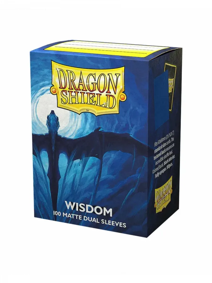 Протекторы Dragon Shield - Matte Dual Wisdom (100шт, 66х91мм)