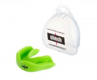 Капа одночелюстная Clinch Competition Single Layer Mouthguard лайм, размер Senior, артикул C511