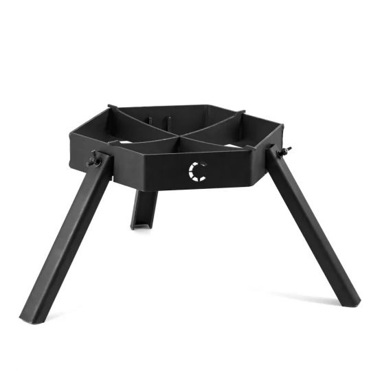 Тренога подставка костровая СЛЕДОПЫТ, макс. нагрузка до 110 кг, разборная, в чехле PF-CAM-04