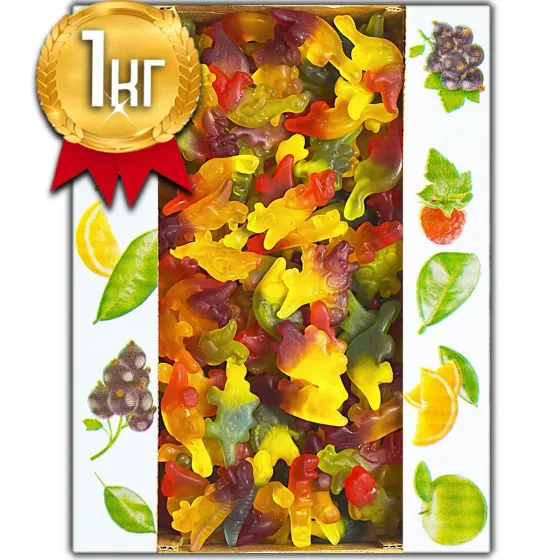 Мармелад жевательный "Динозавры" 1кг / Азов