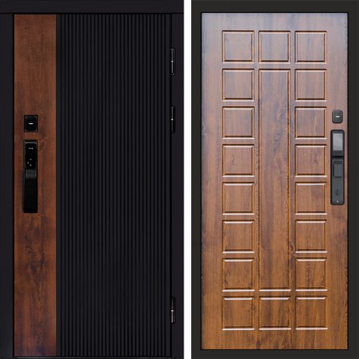 Входная дверь ВДК Престиж с электронным замком - Престиж Дуб