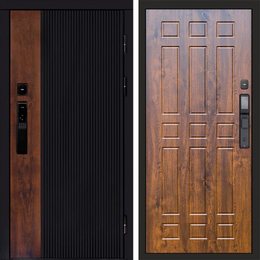 Входная дверь ВДК Престиж с электронным замком - Спарта Дуб