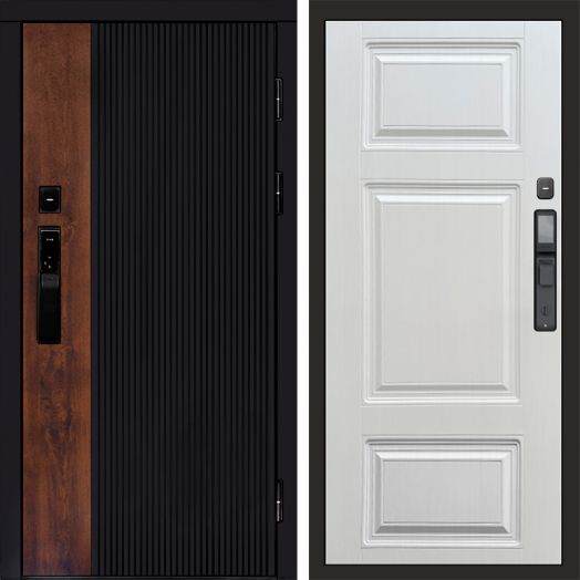 Входная дверь ВДК Престиж с электронным замком - Лион Лиственница