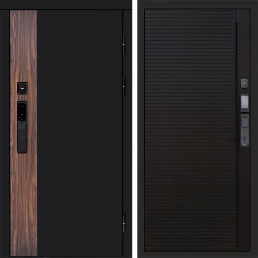 Входная дверь ВДК Тор с электронным замком - Porte black