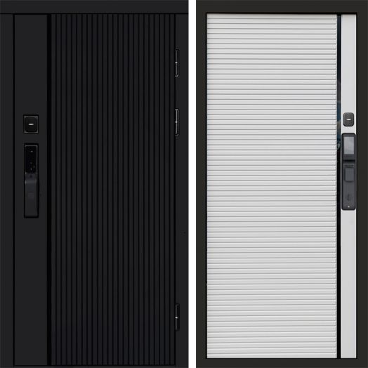 Входная дверь ВДК Урбан Блэк с электронным замком - Porte white