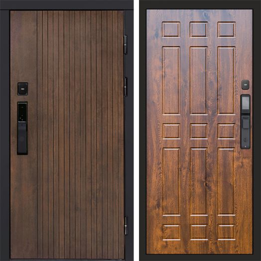 Входная дверь ВДК Твист Ультра с электронным замком - Спарта Дуб